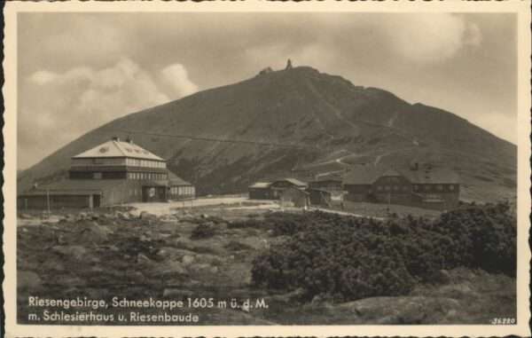 Schlesierhaus Schneekoppe Riesenbaude Riesengebirge