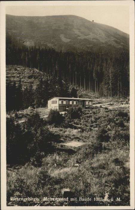 Melzergrund Riesengebirge Baude
