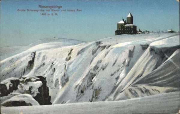 Schneegrubenbaude Hohes Rad Riesengebirge
