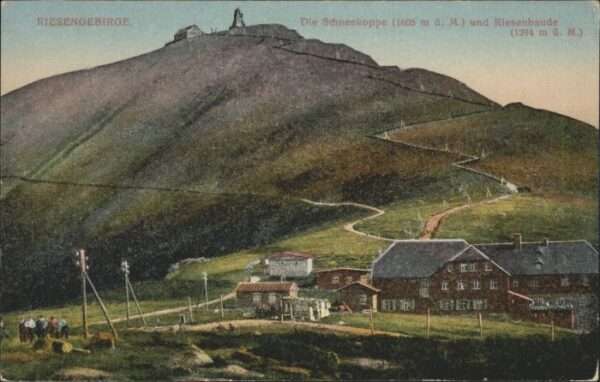 Riesenbaude Schneekoppe Riesengebirge