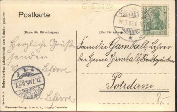 Schreiberhau Niederschlesien Schreiberhau [Stempelabschlag] – Bild 2