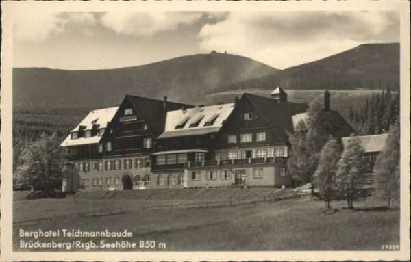 Brueckenberg Riesengebirge otel Teichmannsbaude