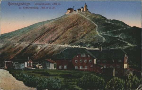 Riesenbaude Schneekoppe Riesengebirge