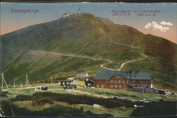 Riesenbaude Schneekoppe Riesengebirge