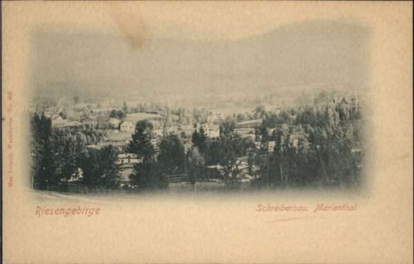 Schreiberhau Niederschlesien Schreiberhau Marienthal Riesengebirge