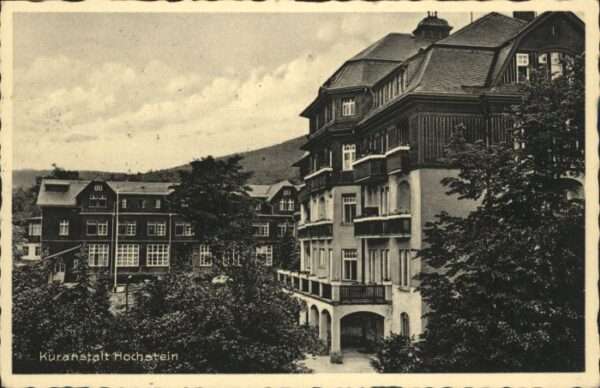 Ober-Schreiberhau Kuranstatl Hochstein Riesengebirge