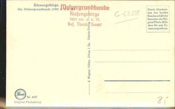 Melzergrundbaude Riesengebirge – Bild 2
