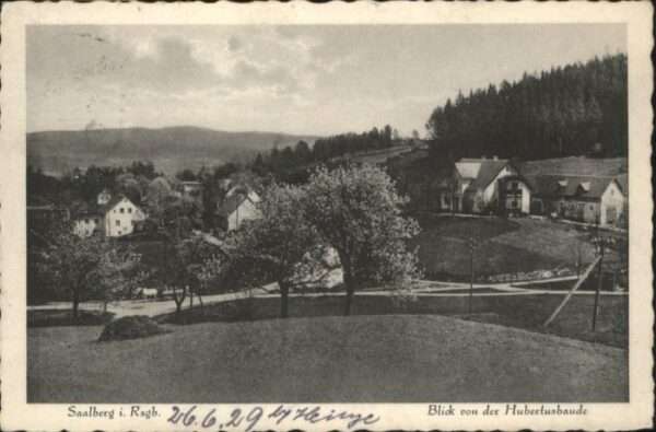 Saalberg Riesengebirge Hubertusbaude