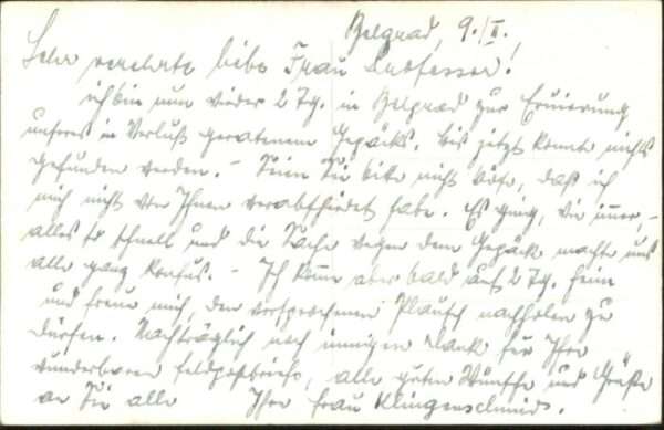 Belgrad Serbien Belgrad [handschriftlich] Fliegeraufnah – Bild 2