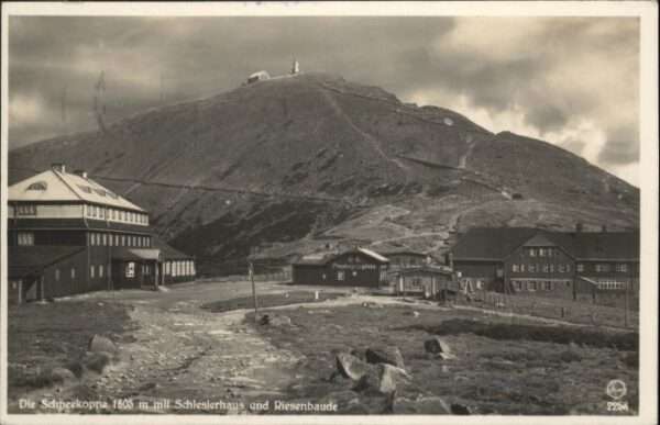 Schlesierhaus Riesenbaude Schneekoppe Riesengebirge