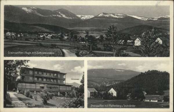 Steinseiffen Schneekoppe Kaiser-Friedrich-Baude Pfaf