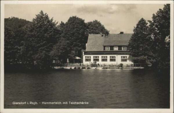 Giersdorf Riesengebirge Hammerteich Teichschänke