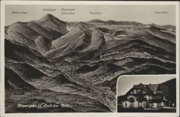Brotbaude Riesengebirge Brückenberg Krummhübel  *