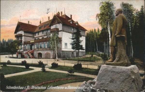 Schreiberhau Niederschlesien Schreiberhau Bossedenkmal Riesengebirge