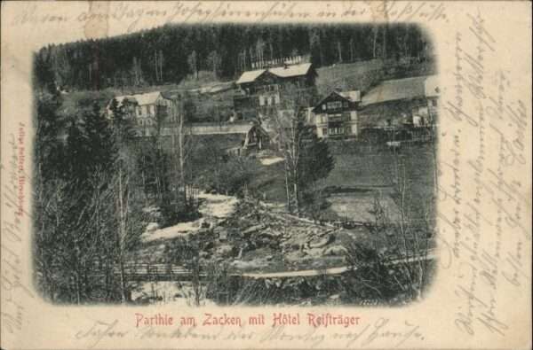 Schreiberhau Niederschlesien Schreiberhau [Stempelabschlag] Zacken H