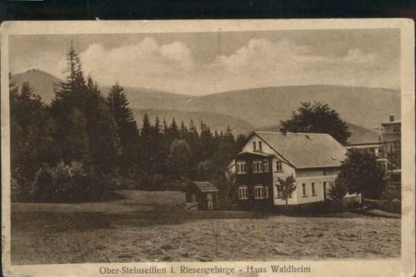 Ober-Steinseiffen Riesengebirge Haus Waldheim