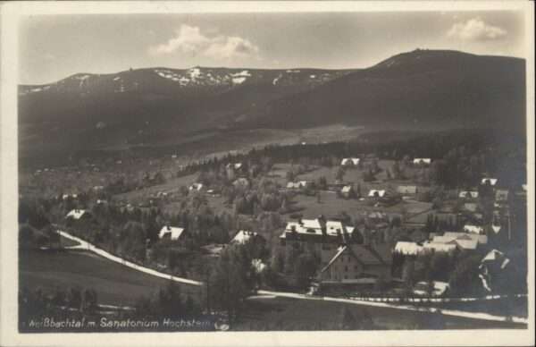 Ober-Schreiberhau Weissbachtal Sanatorium Hochstein