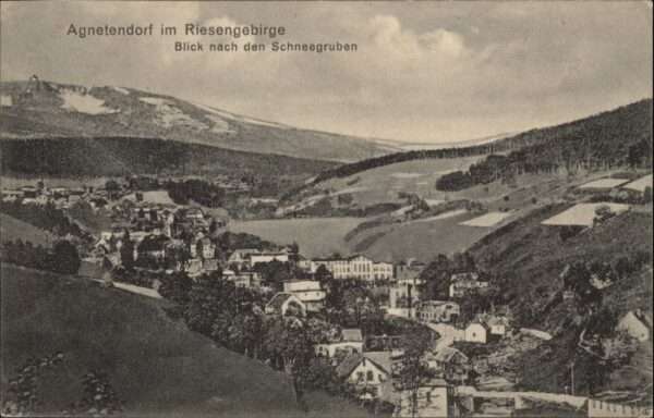 Agnetendorf Riesengebirge Schneegruben