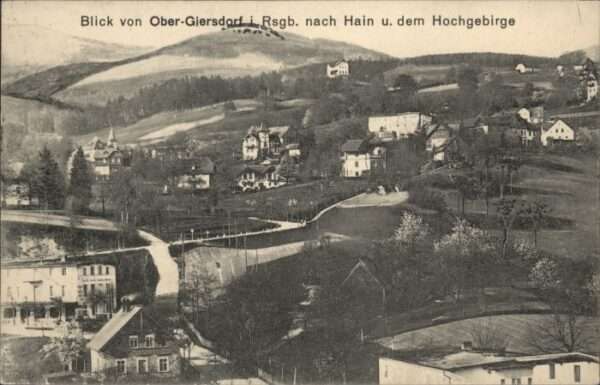 Ober-Giersdorf Riesengebirge Hain