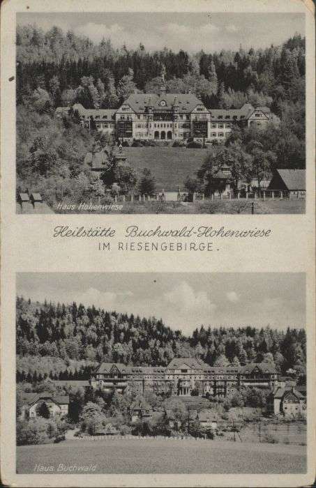Hohenwiese Riesengebirge Heilstätte Buchwald