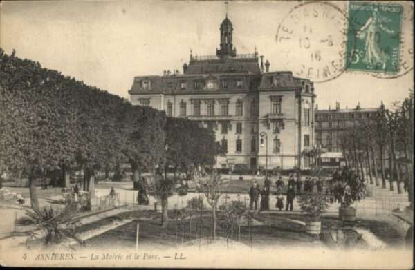 Asnieres Eure Asnieres Mairie Parc