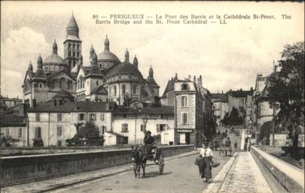Perigueux Pont Barris Cathedrales St Front Barris
