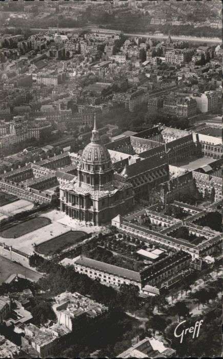 Paris Fliegeraufnahme Les Invalides Domec Egl