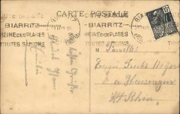 Biarritz Pyrenees Atlantiques Biarritz Messe Sainte Eugenie – Bild 2