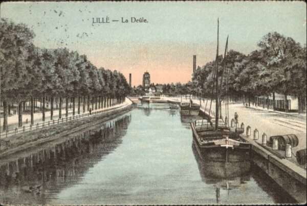 Lille Nord Lille Deule Schiff