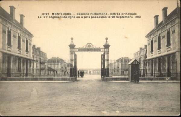 Montlucon Caserne Richemond Entree principale