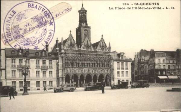 Saint-Quentin 02 Aisne Saint-Quentin Place Hotel Ville