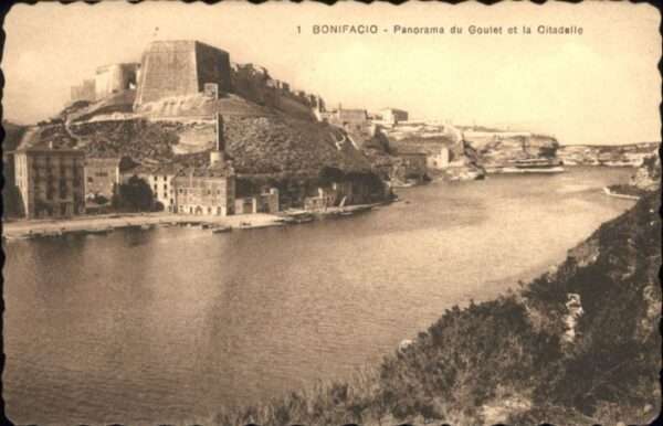 Bonifacio Corse du Sud Goulet Citadelle