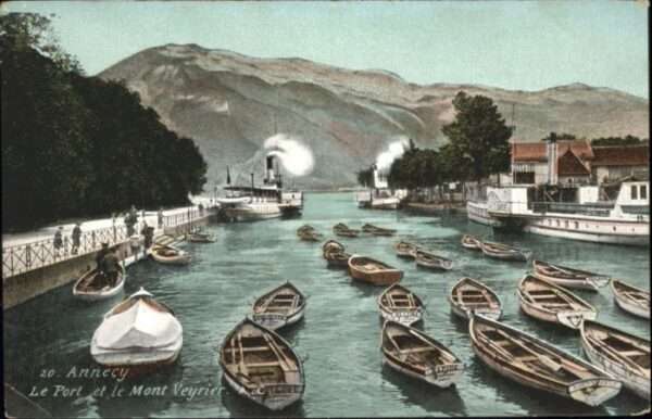 Annecy Haute-Savoie Annecy Port Mont Veyrier Schiff