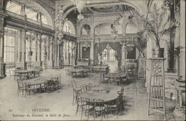 Ostende Oostende Ostende Kursaal Salle Jeux