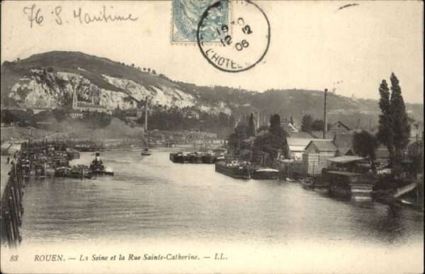 Rouen Rue Sainte Catherine Schiff