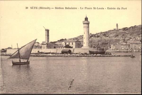 Sete Herault Sete Station Balneaire Phare St Louis E