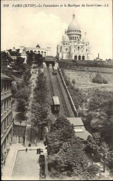 Paris Funiculaire Basilique Sacre Cour