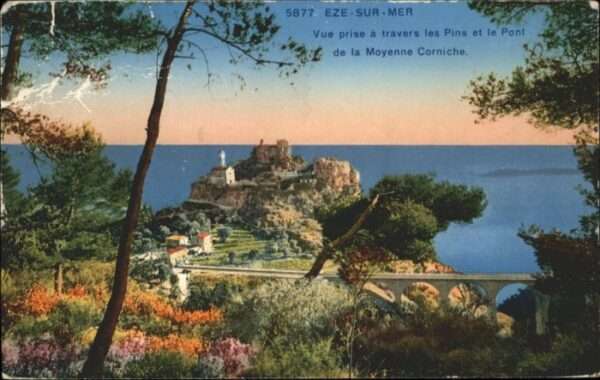 Eze 06 Eze Sur Mer Moyenne Corniche Brücke