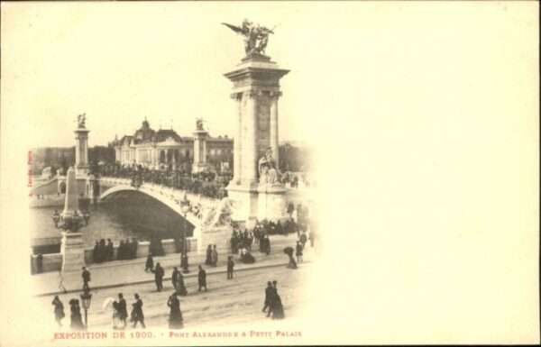Paris Expostition Pont Alexandere Petit Palai
