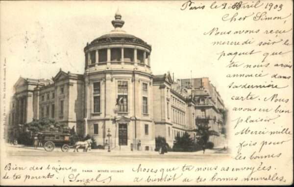 Paris Musee Guimet Kutsche