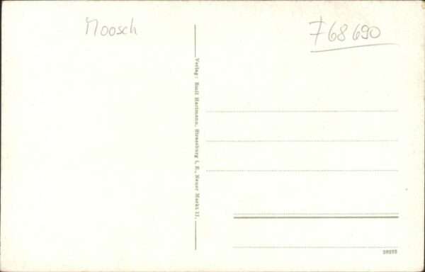 Moosch Haut Rhin Alsace Moosch [Handschriftlich] Grossen Belche – Bild 2