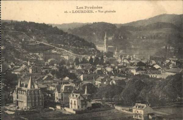 Lourdes Hautes Pyrenees Lourdes Vue generale