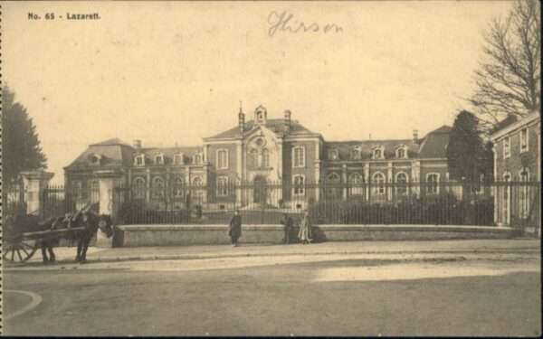 Hirson [Handschriftlich] Lazarett Pferd