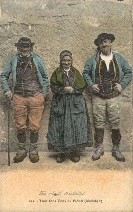 Le Faouet Morbihan Le_Faouet [Handschriftlich] Trois Vieux