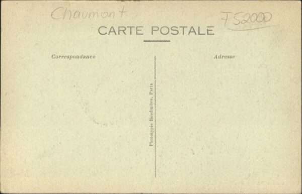 Chaumont 52 Chaumont [Handschriftlich] Chateau Val – Bild 2