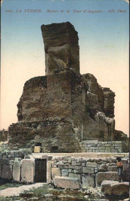 La Turbie Ruines Tour Auguste