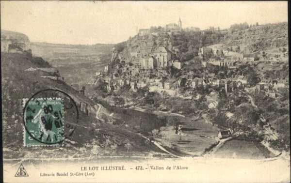 Saint-Cere Le Lot illustre Vallon Alzou