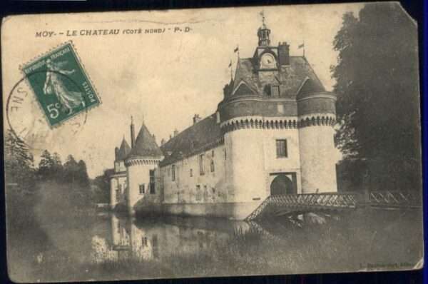 Moy-de-l Aisne Moy Chateau Cote Nord