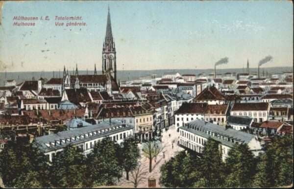 Mulhouse Muehlhausen Mulhouse Vue generale