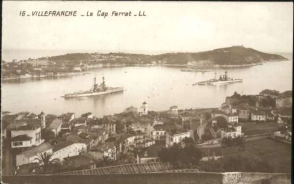 Villefranche-sur-Mer Villefranche Schiff Cap Ferrat